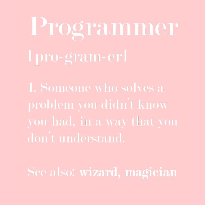 Programmer Definition