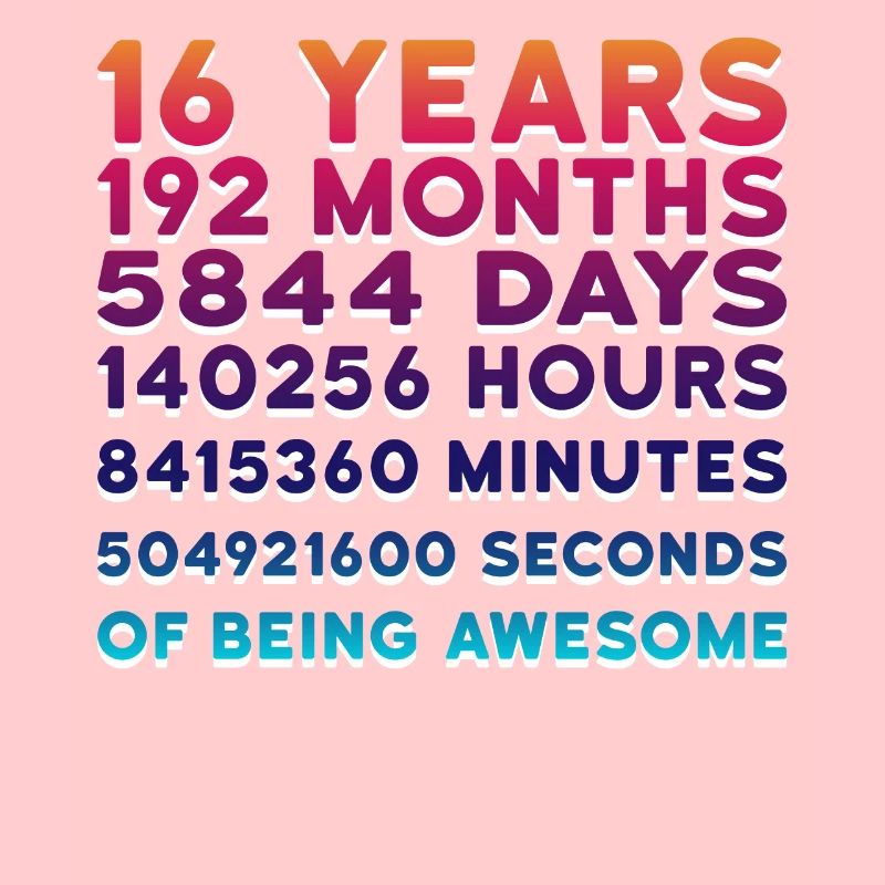 16 years