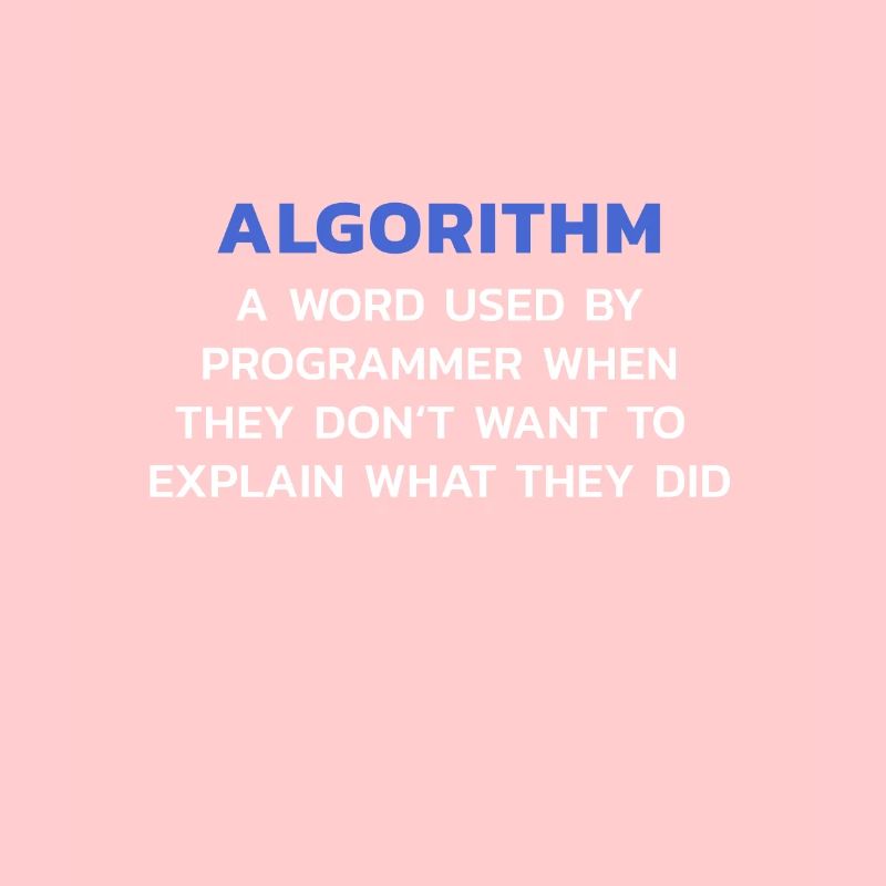 Programmeur d'algorithme informatique T-shirt