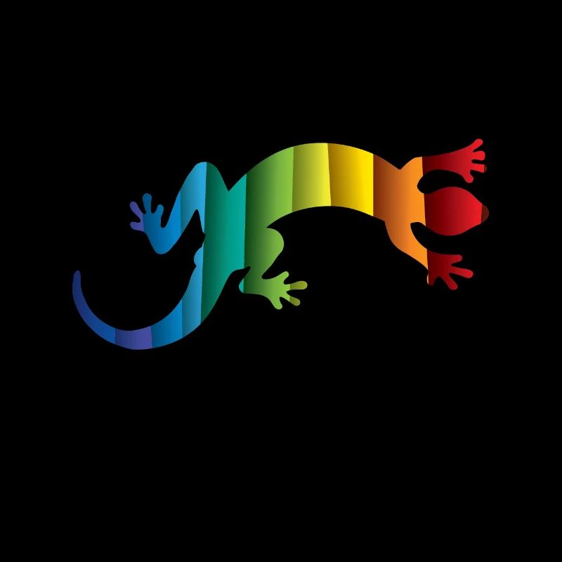 Gecko Echse Reptil Silhouette