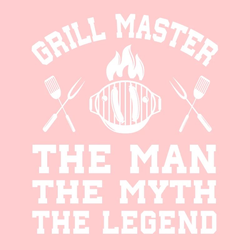 Grill Master Man Myth Legend GrillIng Bbq Season