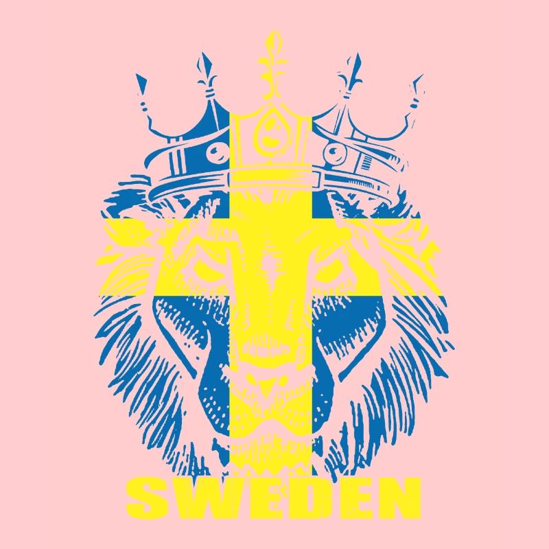 Drapeau de la Suède lion