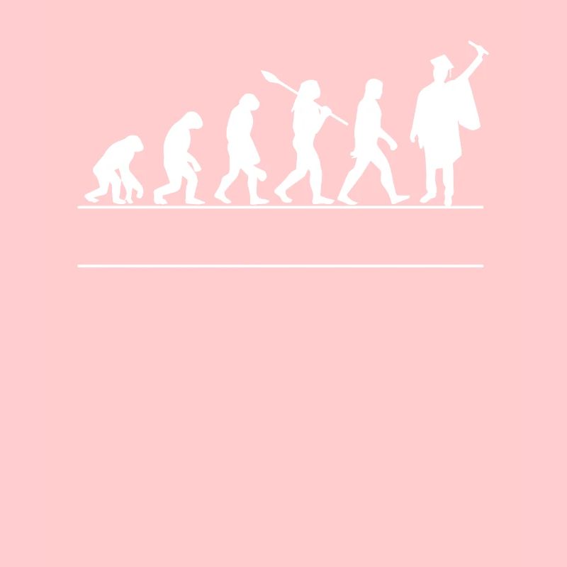 Abitur Evolution lustige Geschenkidee