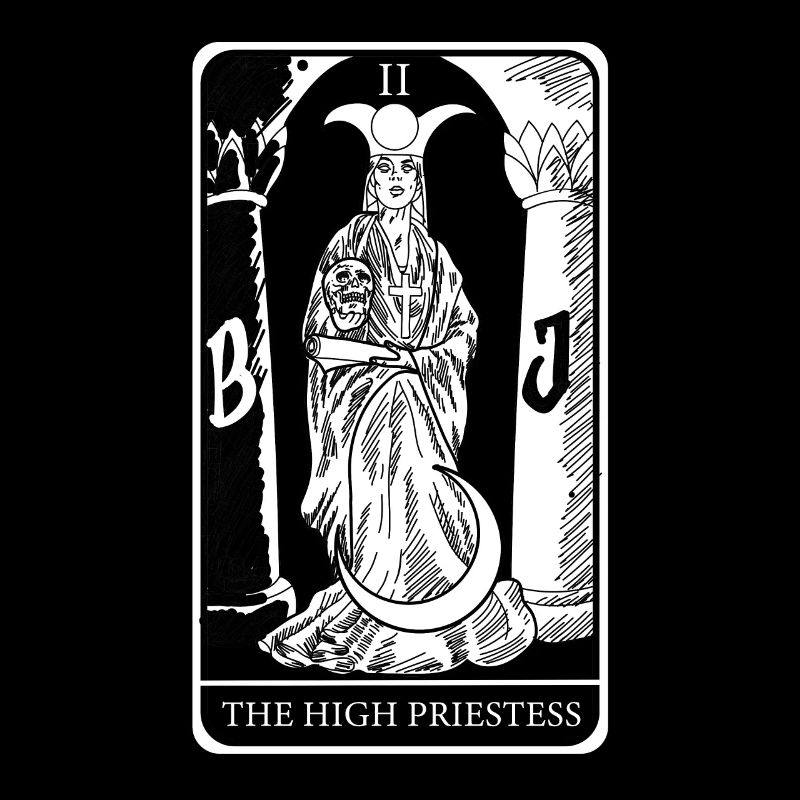 Haute prêtresse Tarot Cartes Devins Devins
