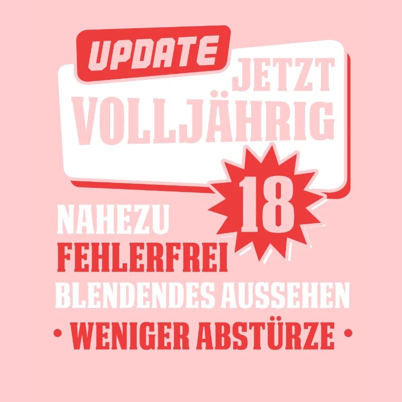 Update Volljährigkeit 18. Geburtstag 18 Geschenk