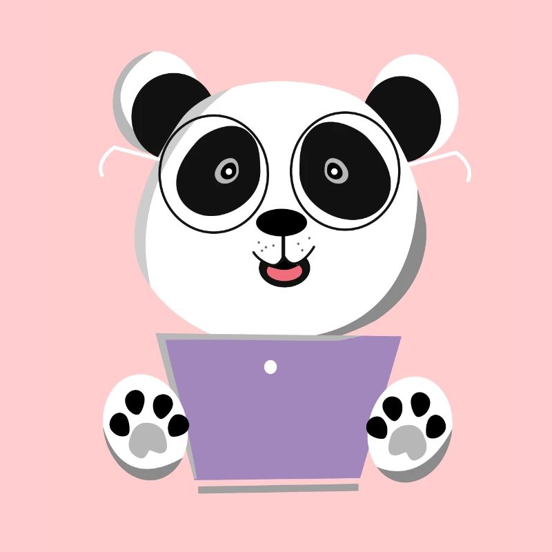 Ordinateur panda