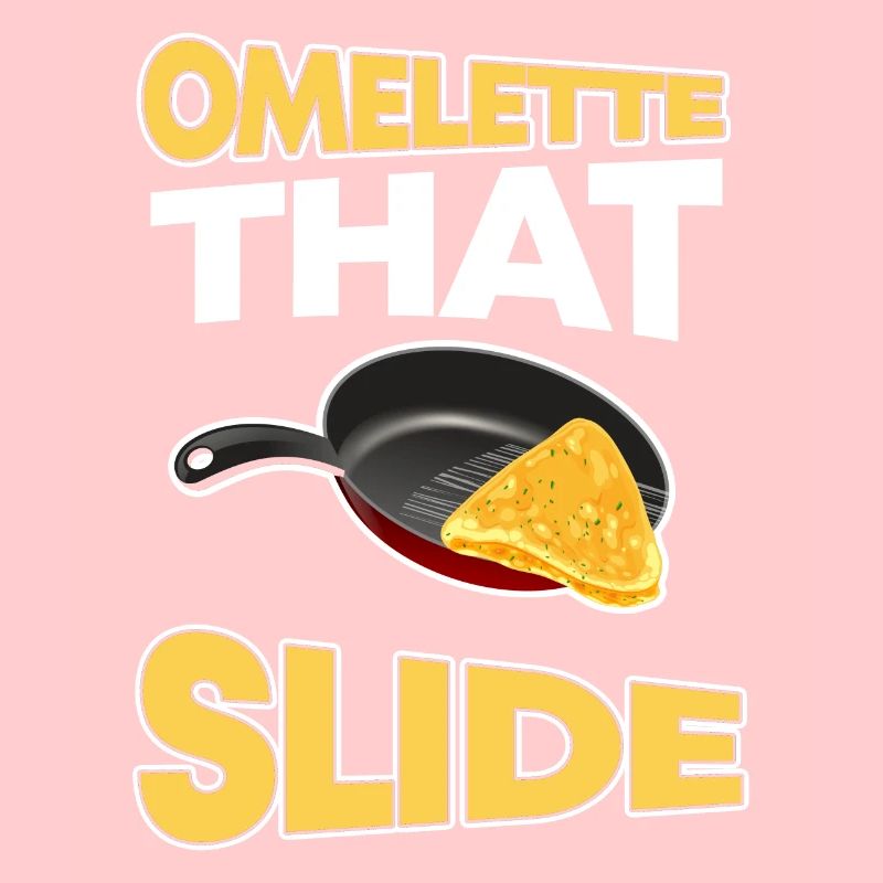 Drôle d'oeufs jeu d'omelette de petit déjeuner qui glisse