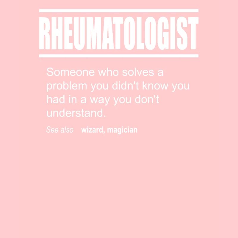 Funny Description Tee Rheumatologist Edition
