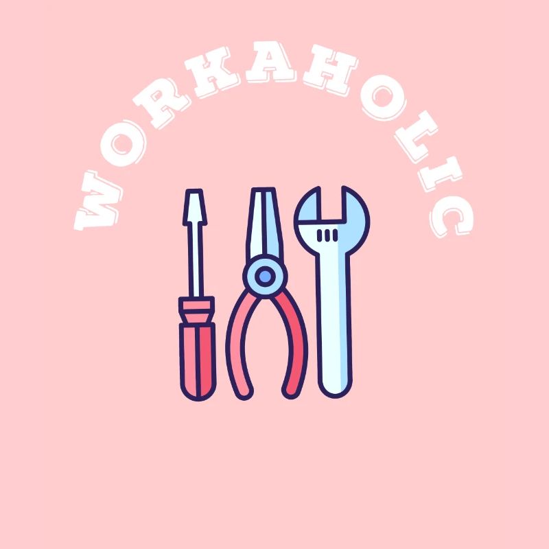 Ich bin Workaholic Geschenkidee Geburtstag