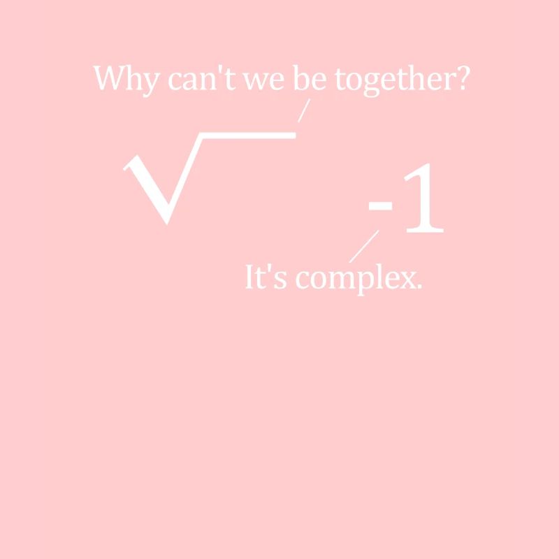Why Cant Be Together Complex mathematician student