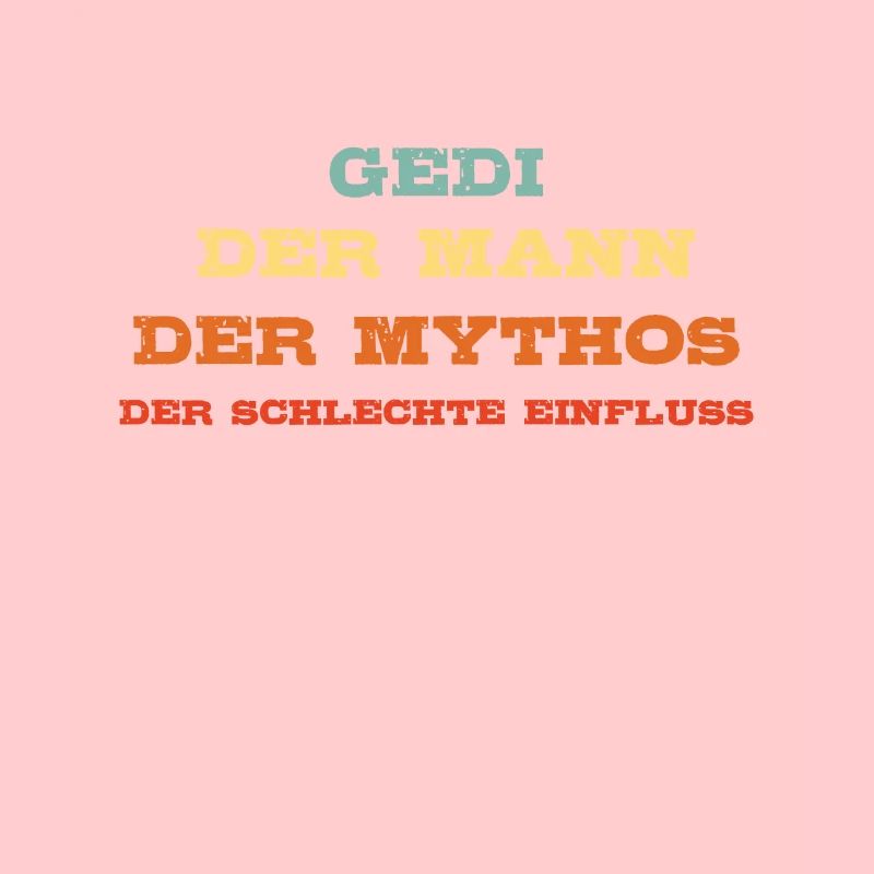 Gedi der Mann der Mythos der schlechte einfluss