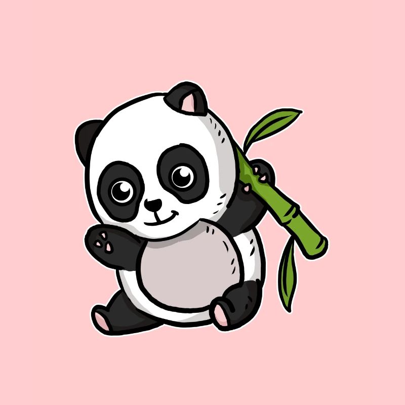 Mignon Kawaii Panda Ours