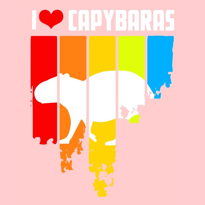 Retro Capybara Design