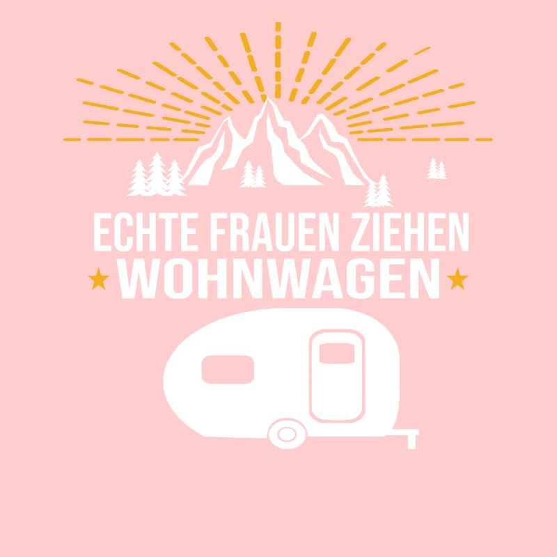 Real women pull caravans