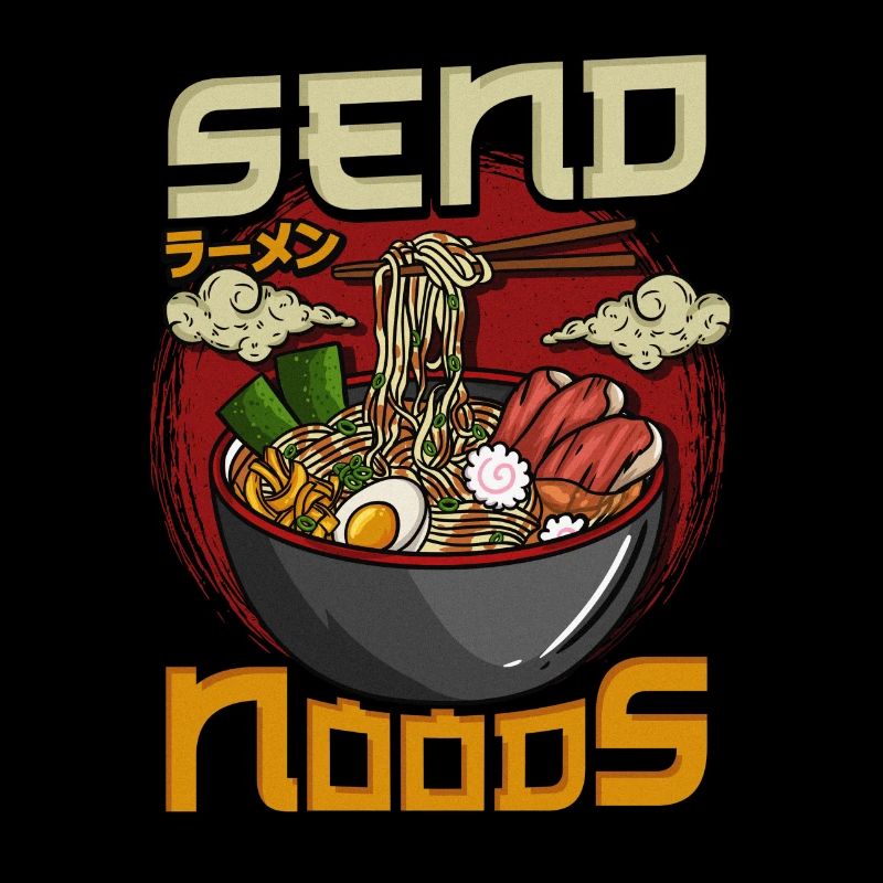 Send Noods Anime Japon Manga Crosplay Ramen Comic