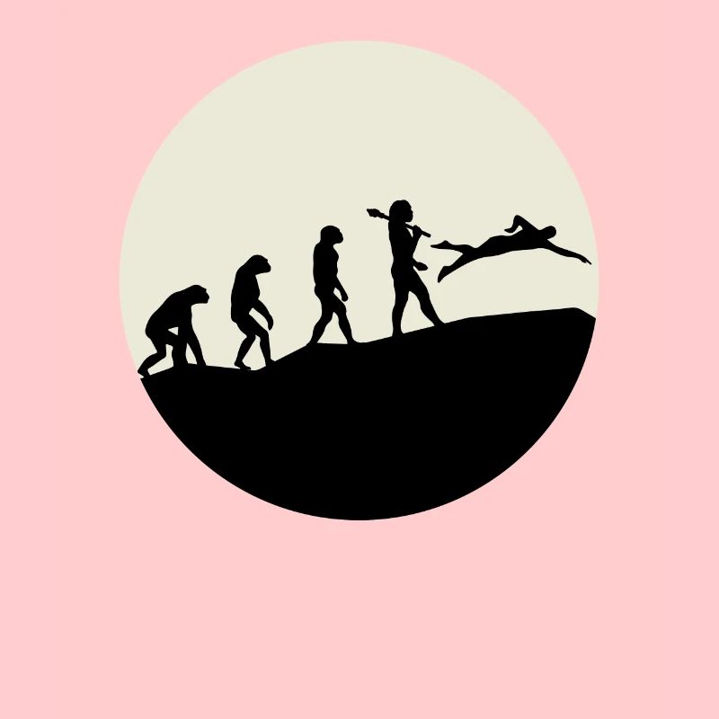 Swimmers Evolution Moon