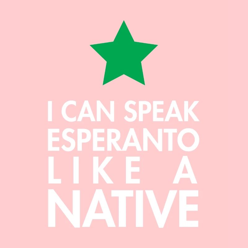 Esperanto Sprache native sprechen Geschenkidee