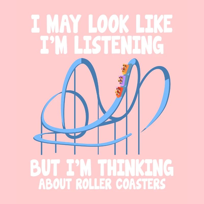 Rollercoaster Achterbahn Freizeitpark Geschenkidee