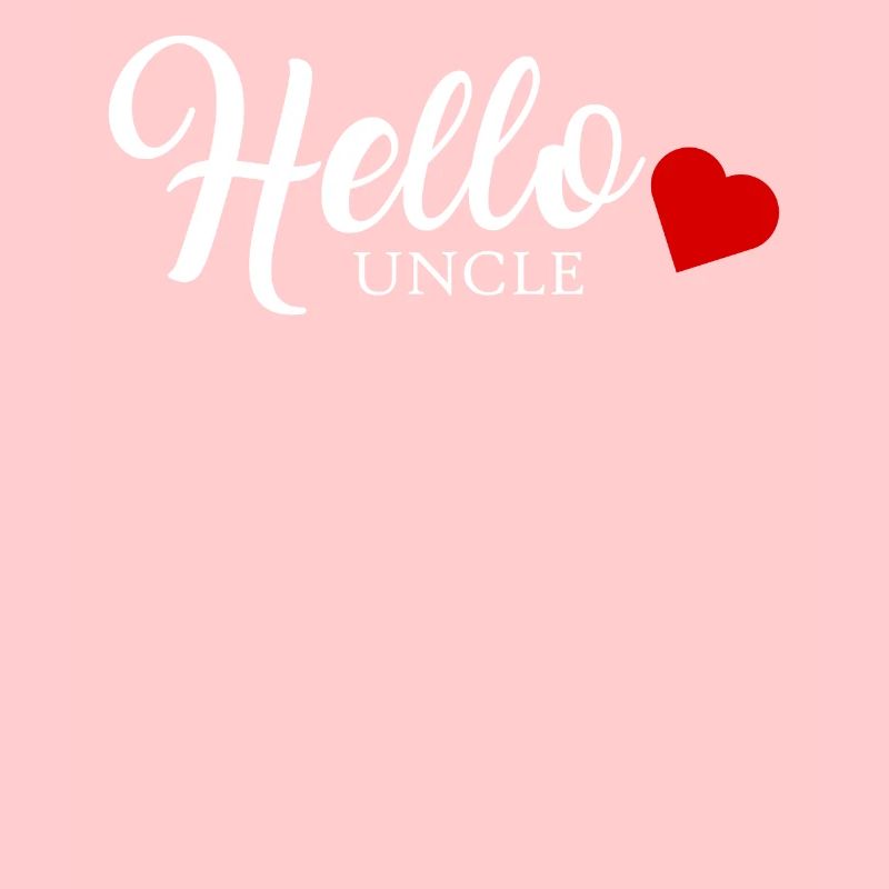 Hello Uncle Babystrampler Onkel Geschenk