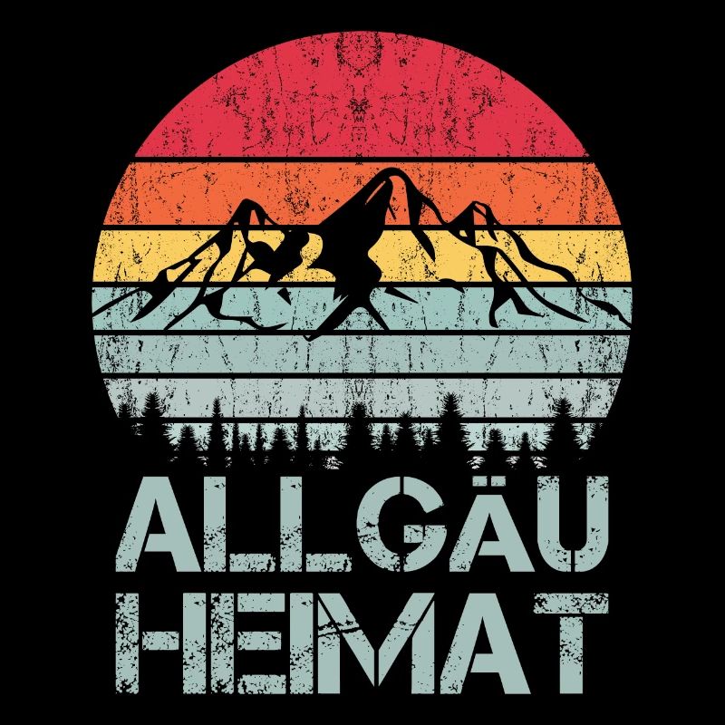 Allgäu Alpen Allgäuer Geschenkidee Spruch