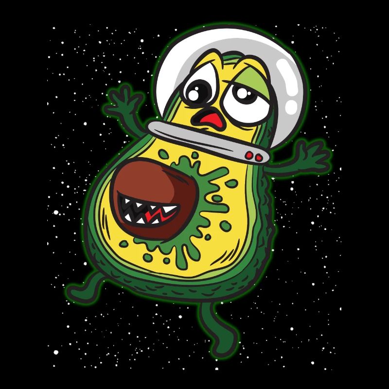 ALIEN AVOCADO Astronaut