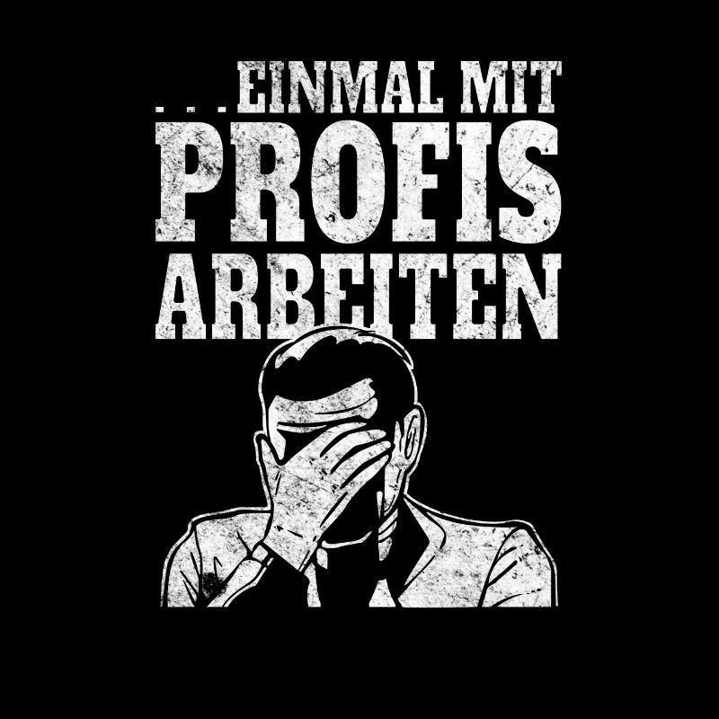 Einmal mit Profis Arbeiten Handwerker Geschenk