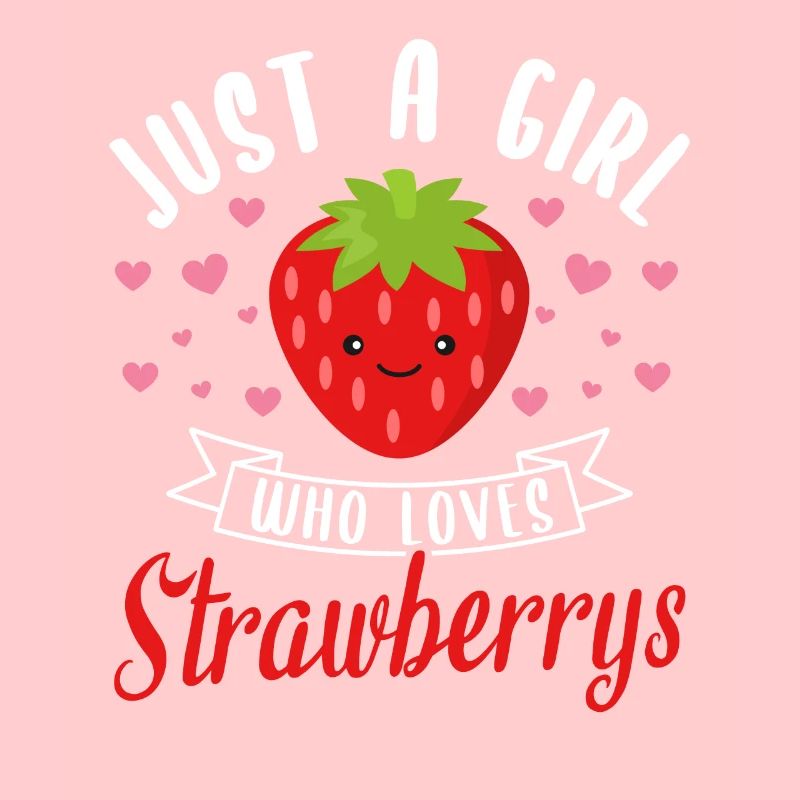 Erdbeeren Mädchen Damen