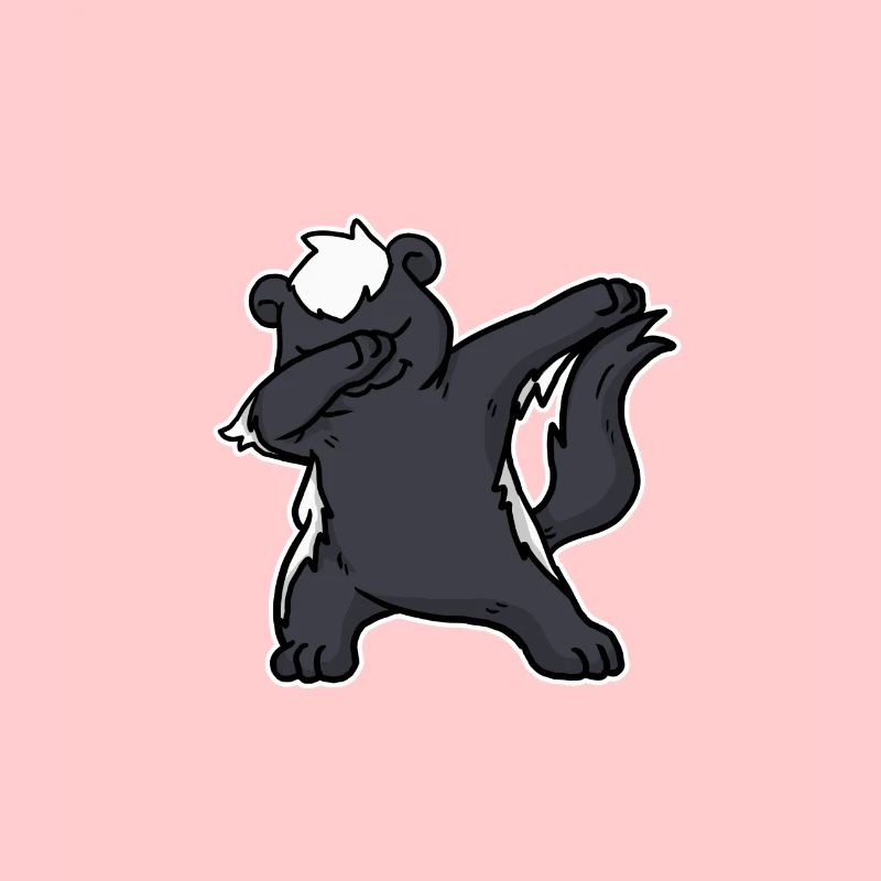 Lustiges Dabbing Dachs Geschenk