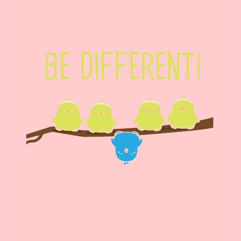 Be different ondulation oiseau