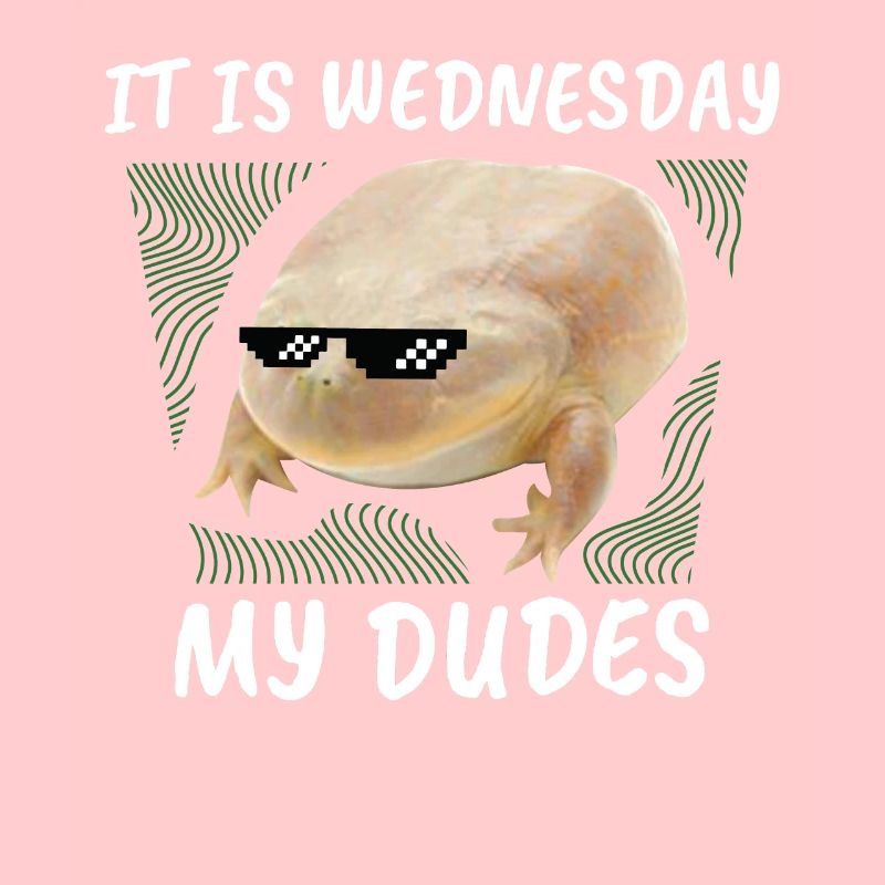 C'est mercredi mes mecs. Frog Wednesday Memes