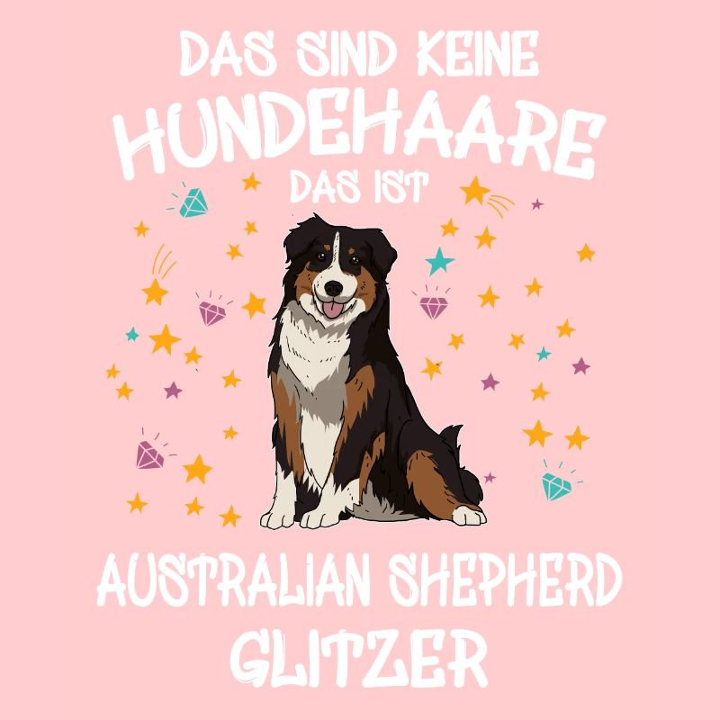 Australian Shepherd Glitzer Hunde Halter Geschenk
