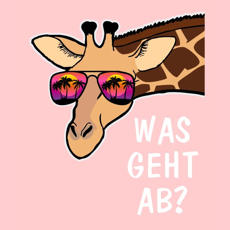Coole Giraffe Lustiges Tier Geschenk Tierpfleger
