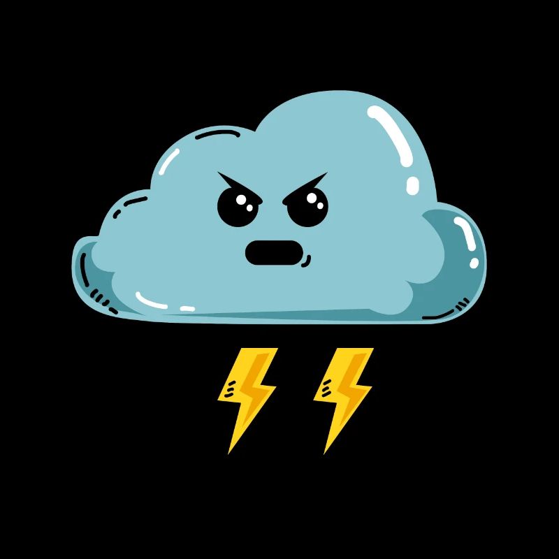 Evil Cloud Thunderstorm Thunder Cloudy