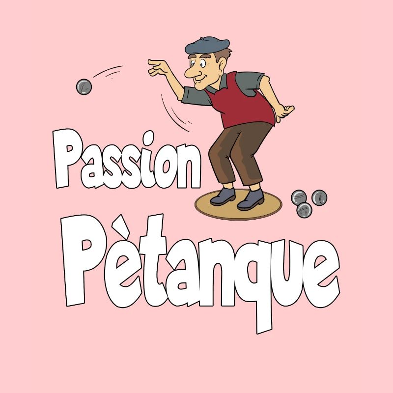 Franzose Petanque Kugel Spiel Design