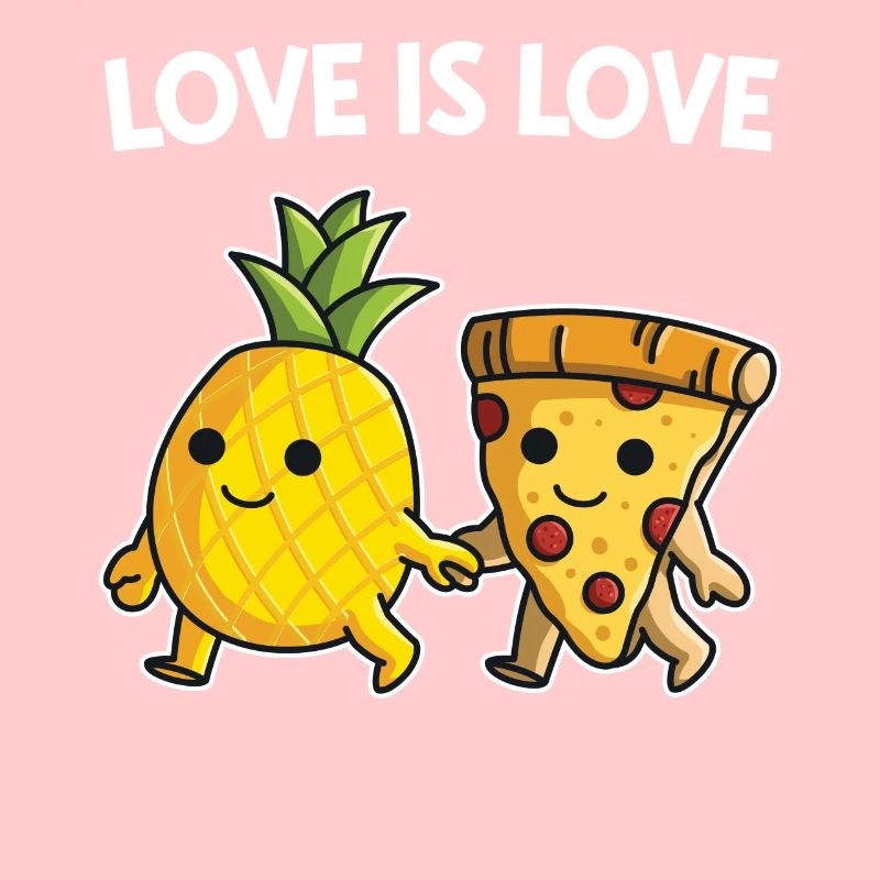 Pizza Hawaii Ananas Pizza essen