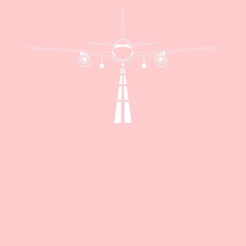 Landebahn Flugzeug Geschenk T-Shirt Pilot