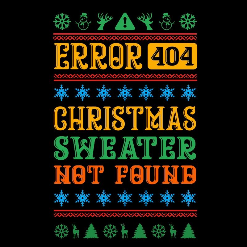 Error No Christmas Sweater Found