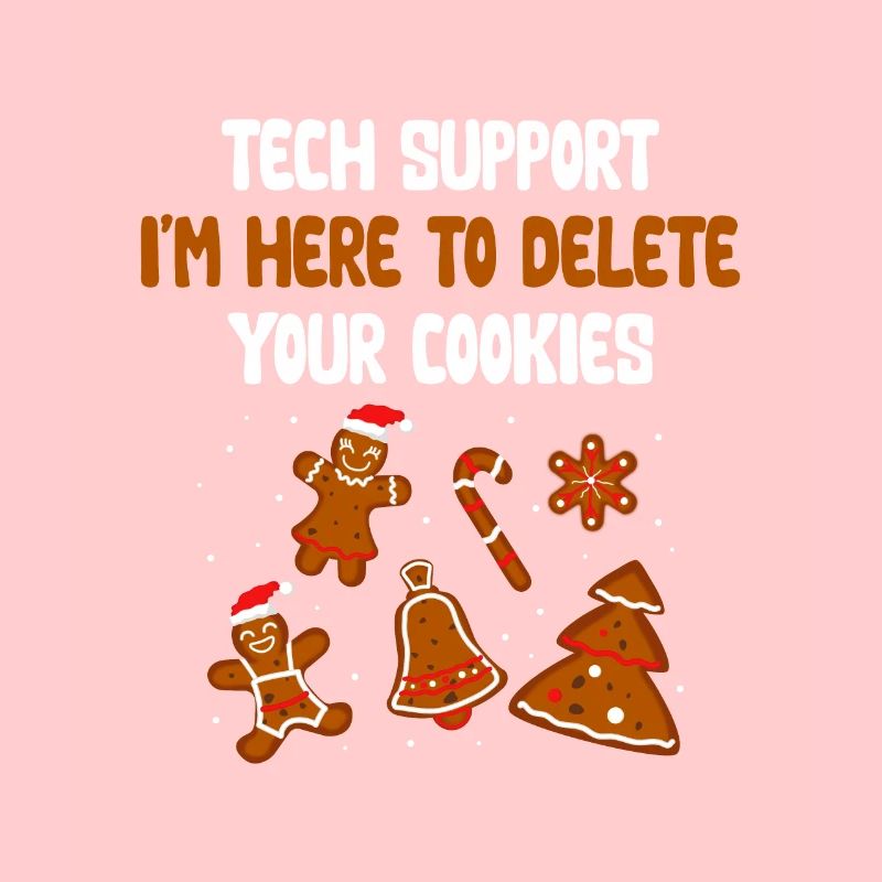 Support technique Noël biscuits IT