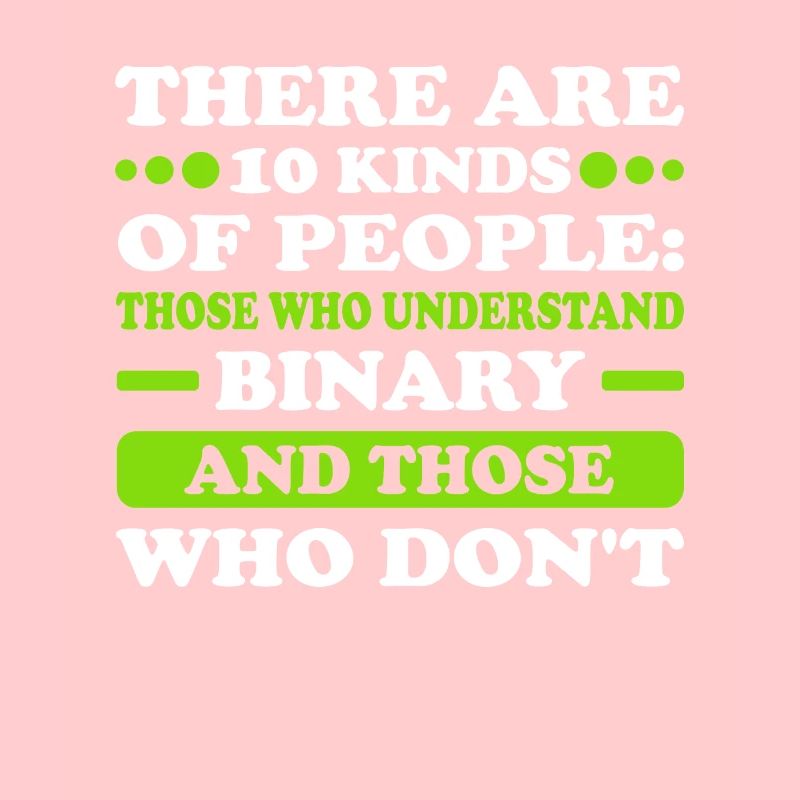 2 Arten von Menschen Binary Fachinformatiker