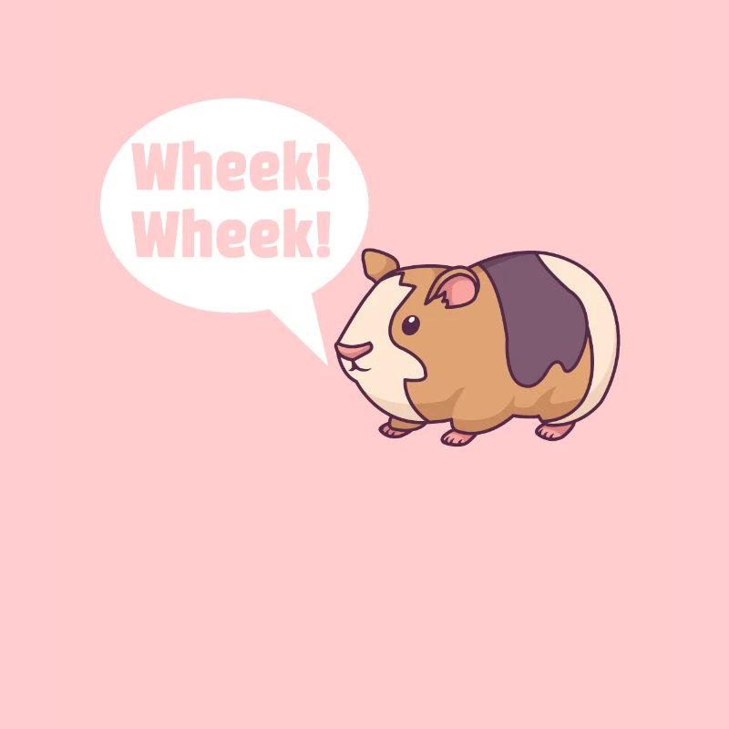 Cochon d'Inde GUINÉE PIG: Wheek! Wheek!