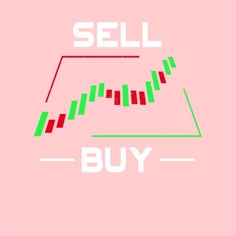 Börsenhändler Candlestick Chart Trading Geschenk