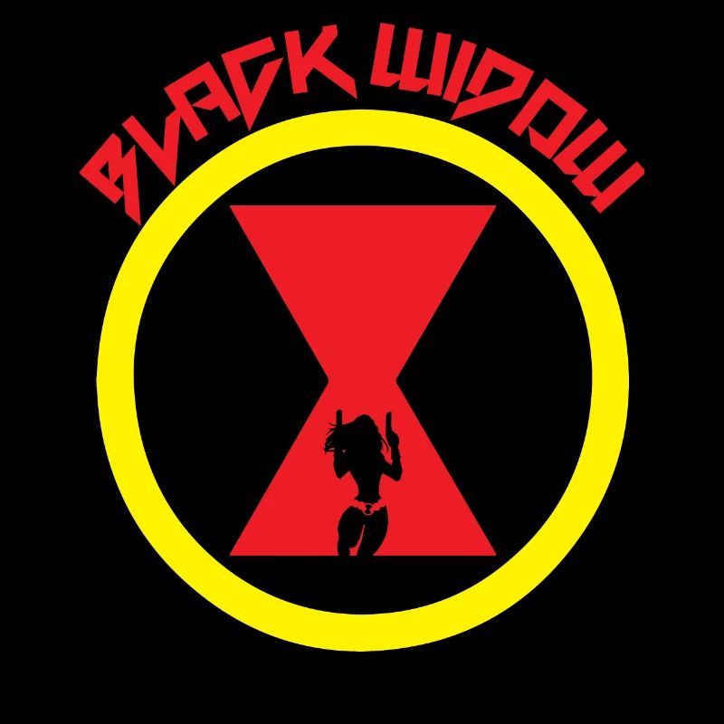 Black Widow Schwarze Witwe Spinne