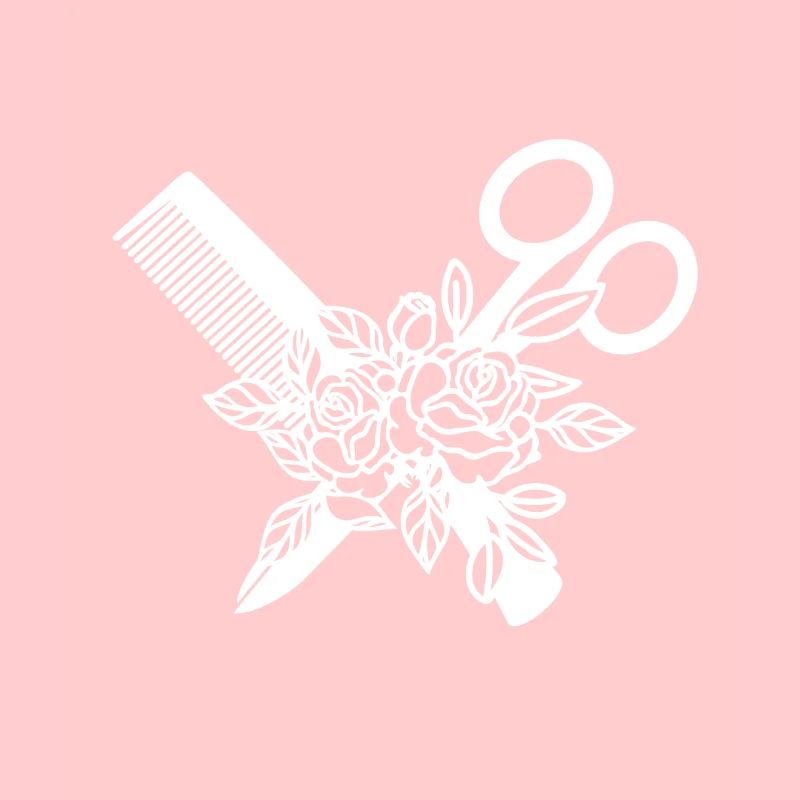 Peigne et ciseaux de coiffure