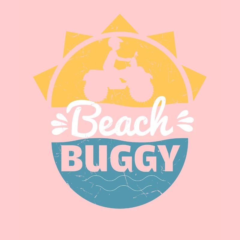 Amant de buggy de plage