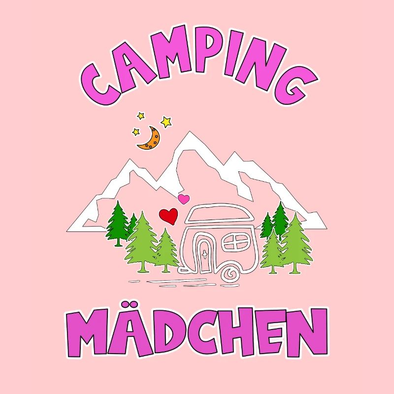 Camping Mädchen