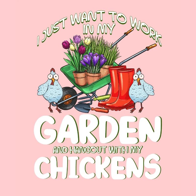 Hühner Garten Hühnerstall Ei Gartenarbeit Geschenk