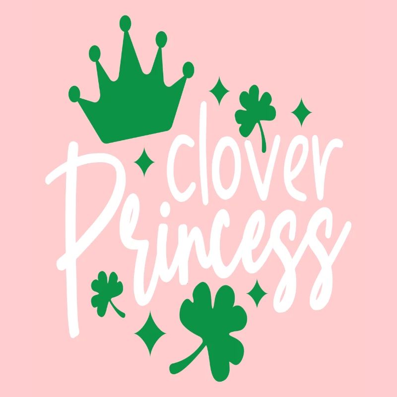Kleeblatt Prinzessin - St Patricks Day - Geschenk