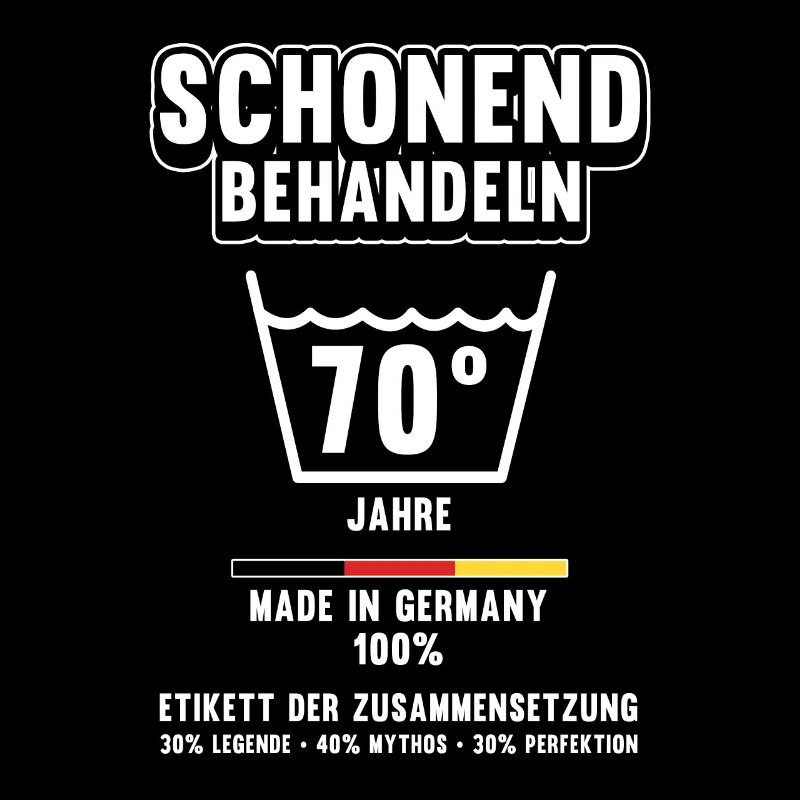 70. Geburtstag Waschen Lustig Spruch Geschenk
