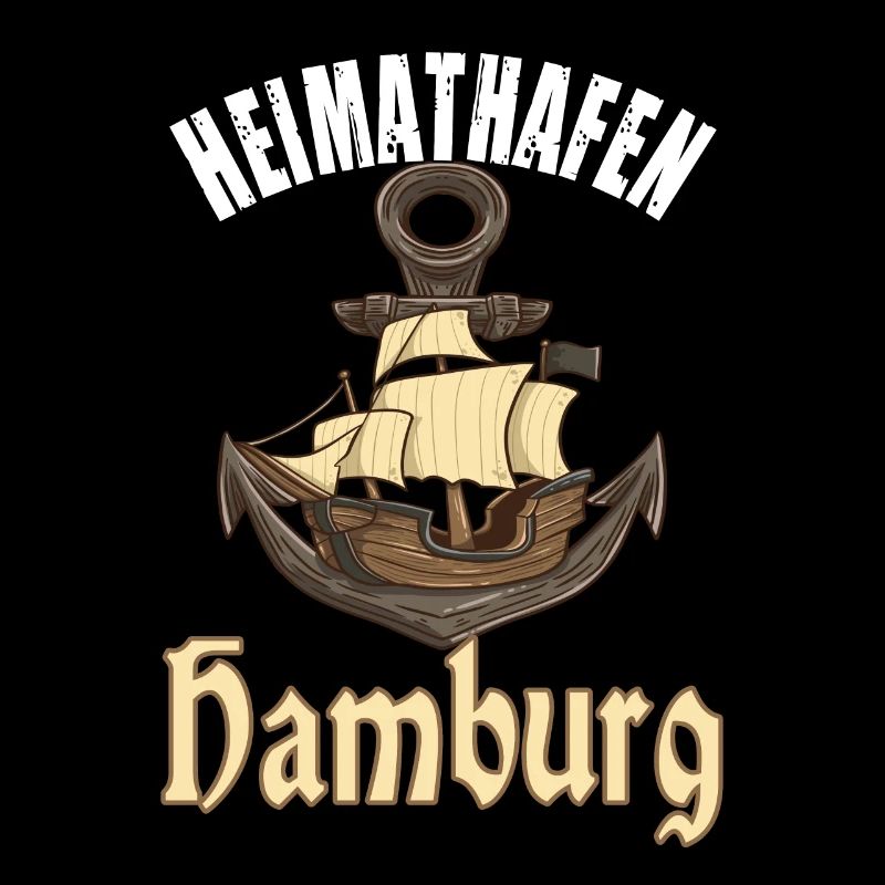 Heimathafen Hamburg Segelschiff