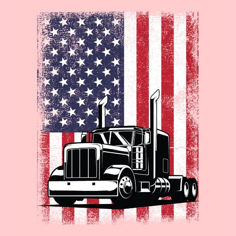 Etats-Unis Drapeau routier